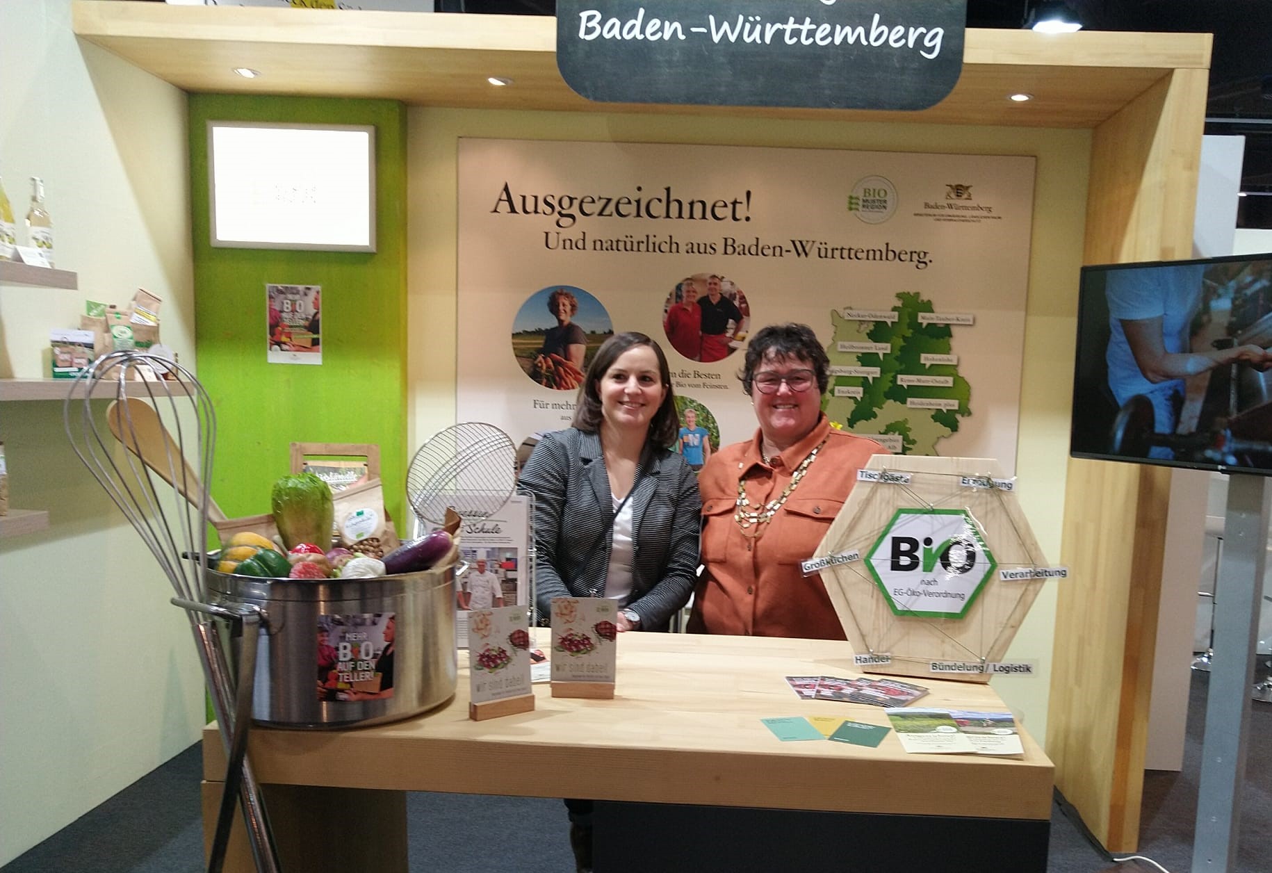 Biofach 2023 Biomusterregionen BW